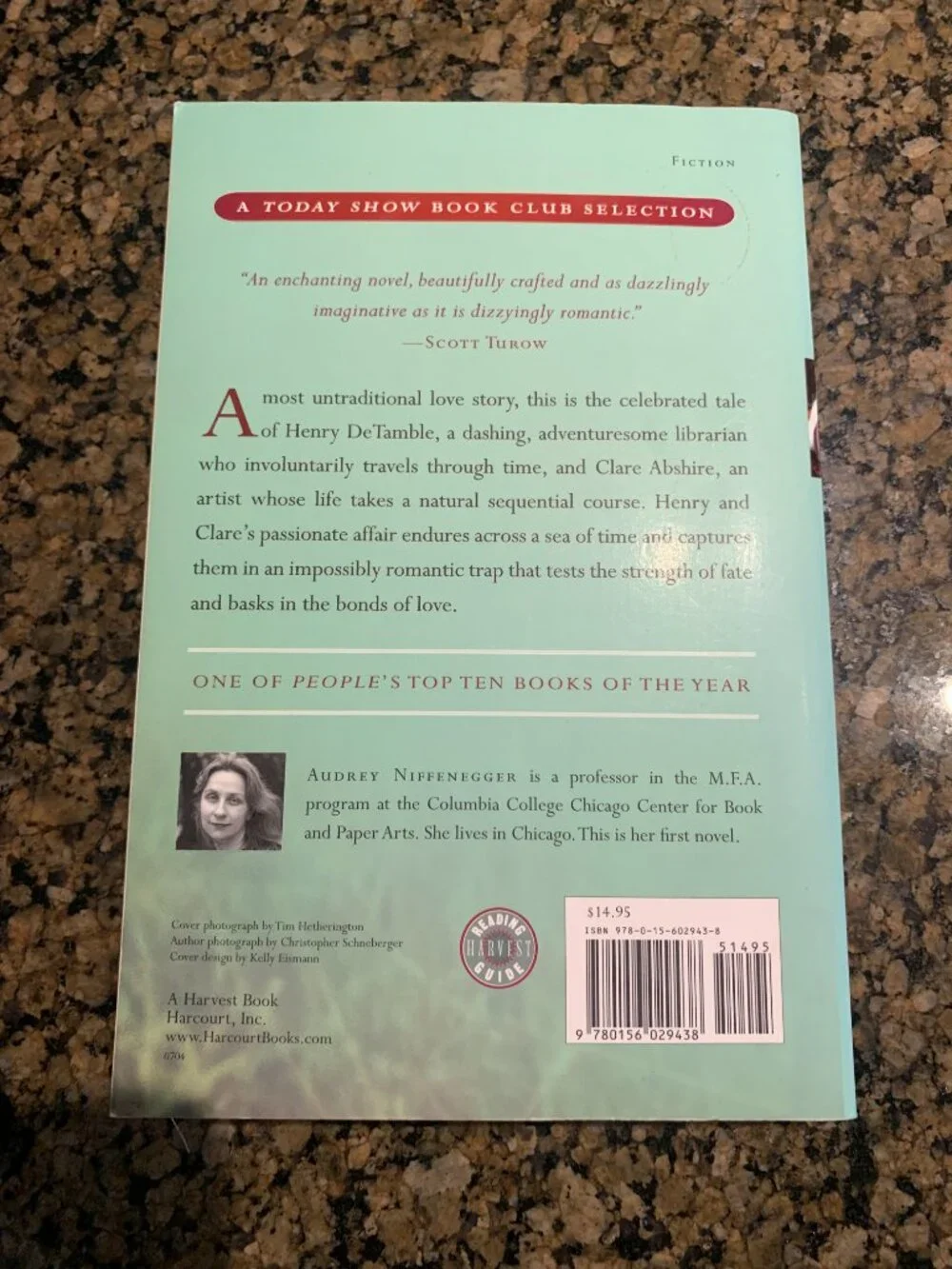 The Time Traveler's Wife by Audrey Niffenegger — Bestselling Contemporary Fictio